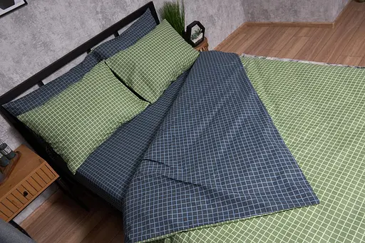 Комплект постельного белья Moon&Star Бязь Gold Люкс Hunter двуспальный 175х210 наволочки 2х50х70 - фото 3