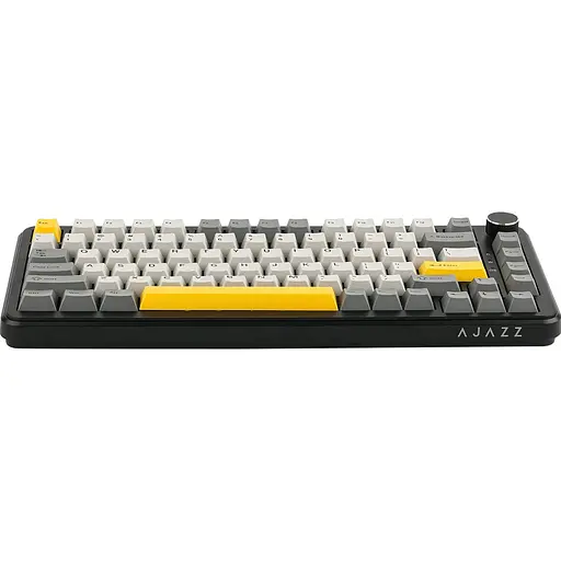 Клавіатура Ajazz AK820 MAX Magnetic Switch Black/Gray/Yellow RGB (AK820MAX-WM-BGY) [142201] - фото 3