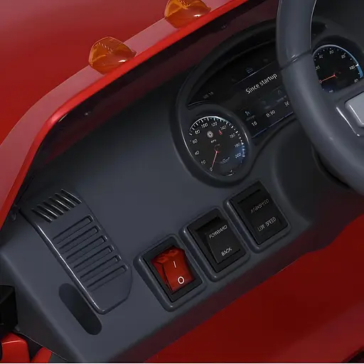 Электромобиль детский Bambi Джип Dodge M 5766EBLR-3 RAM 2 мотора 35W 1 аккумулятор 12V10AH MP3 - фото 6