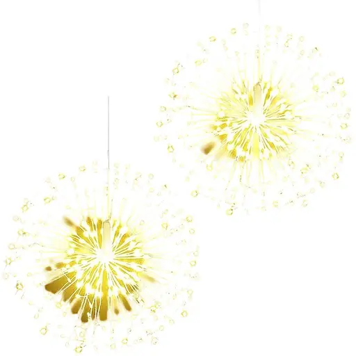 Підвісні різдвяні вогні з дистанційним керуванням