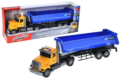 Грузовик инерционный, озвученный, со светом