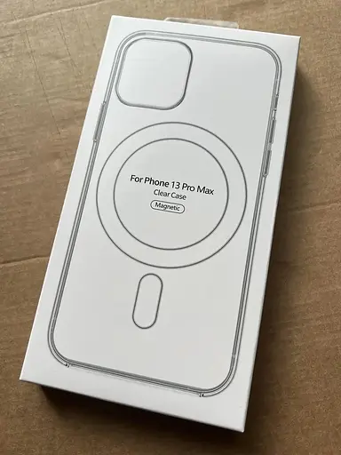 Чехол-накладка Magnetic Case для iPhone 13 Pro Max Clear прозрачный - фото 3