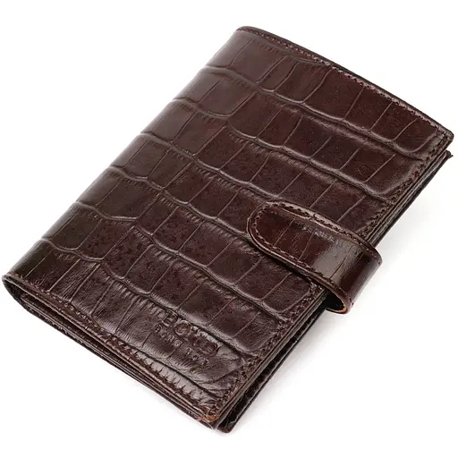 Кожаный мужской кошелек Bond 9.7х12.7х2 см acs0026932 - фото 1