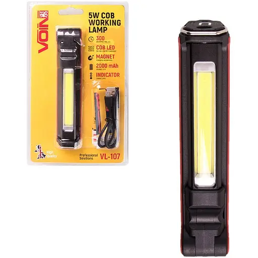 Переносна лампа Voin 5W-COB+3W XPE 2000mAh (VL-107) - фото 5