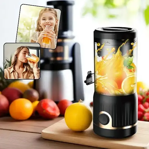 Електричний соковитискач 250 мл 45Вт для цитрусових Domotec MS-613 - фото 2