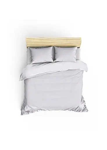 Комплект постільної білизни євро 200х220 Elegant - White сатин TC303375726 - фото 2