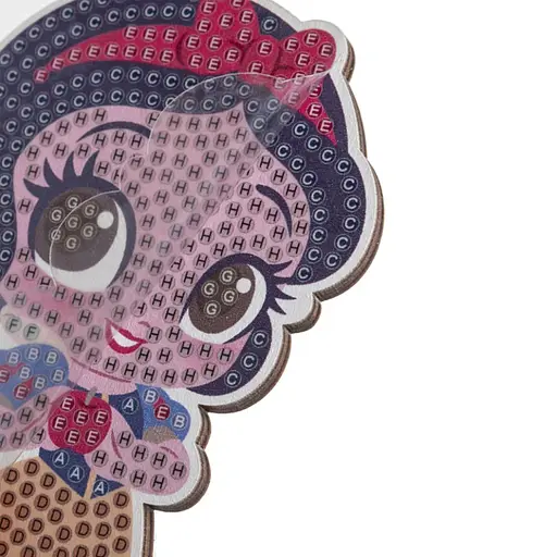 Набір для творчості "Білосніжка" Crystal Art CAFGR-DNY003 на підставці - фото 7