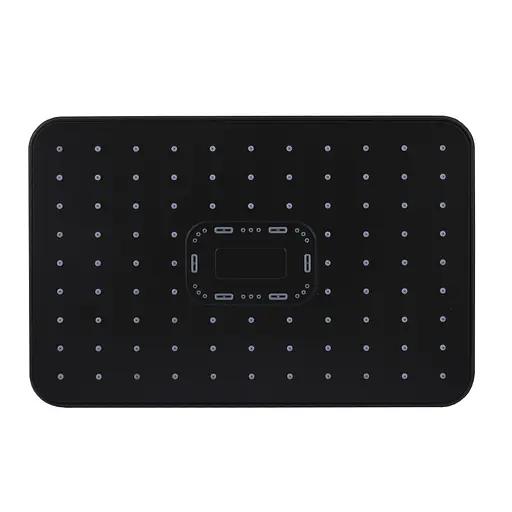 Верхній душ Globus Lux Tropic SD-003-30-BB, Чорний - фото 1