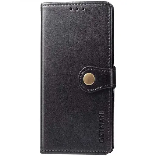 Шкіряний чохол-книжка GETMAN Gallant (PU) для Samsung Galaxy A11 Чорний
