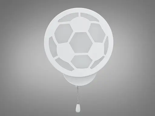 Настінний LED світильник Футбольний м`яч, 17 Вт, білий - фото 4