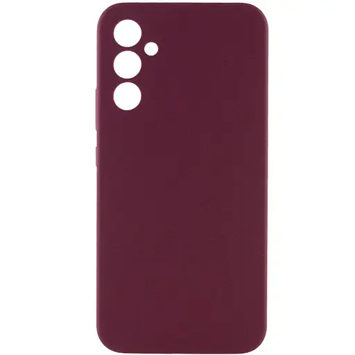 Чохол Lakshmi Silicone Cover Full Camera AAA для Samsung Galaxy S24+ Бордовий/Plum