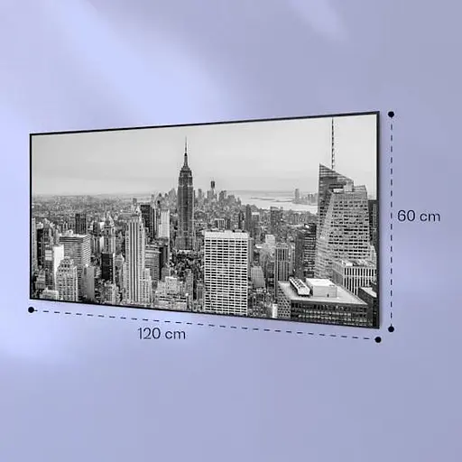 Инфракрасный обогреватель Klarstein Wonderwall air art Нью-Йорк умный до 14 м² (10037927) - фото 3