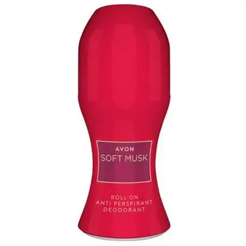 Дезодорант-антиперспірант Avon з кульковим аплікатором Soft Musk Velvet Berries 50 мл - фото 1