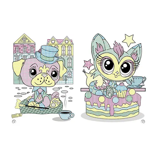 Веселые цвета. Игривые животные Ранок 1554012 рисуй водой - фото 2