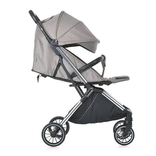 Детская прогулочная коляска-книга El Camino ME 1129 Link Beige Striped Бежева - фото 4