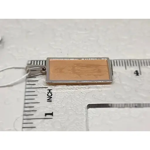 Золотая подвеска Favoritum-икона "Божья Матерь". 310019 - фото 4