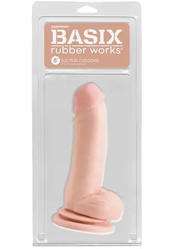 Фалоімітатор Pipedream Basix 8 SC Dong 20 см тілесний - фото 3