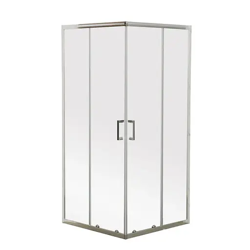 Душевая кабина без поддона Mixxus Premium Diverse SC02-90x90x195-TR хром прозрачное стекло 5 мм MI6861, Универсальная, прозрачная, хром - фото 1