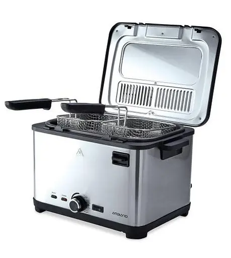 Фритюрница двойная Ambiano 95470 3 корзины в комплекте 4 л - фото 3