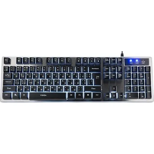 Клавіатура Vinga KBG839 black