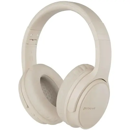 Бездротові навушники Proove Tender, Headset, ANC, AUX, BT5.0, 300mAh, 18h, beige UA UCRF