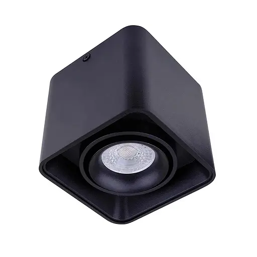 Точечный светильник MJ-Light CUBE 1 BK 12004 - фото 1