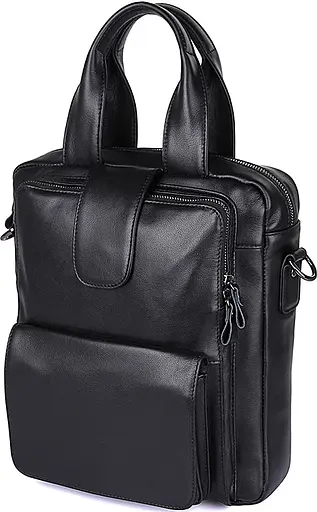 Чоловіча шкіряна сумка Vintage 25,5х30,5х7,5 см sum0012406 - фото 1