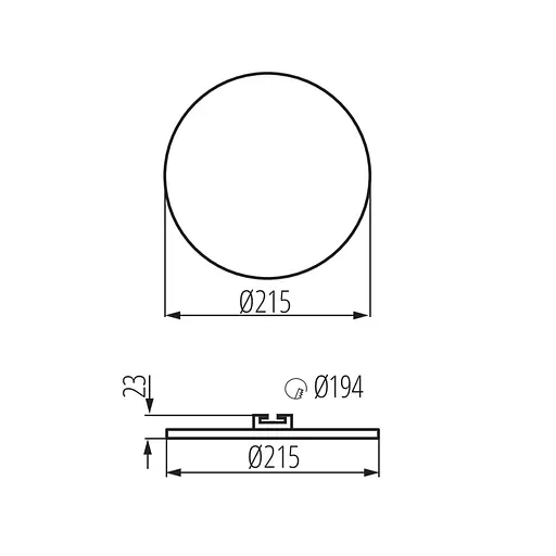 Светильник типа downlight (направленного света) Kanlux AREL LED DO 25W-WW (29597) - фото 9