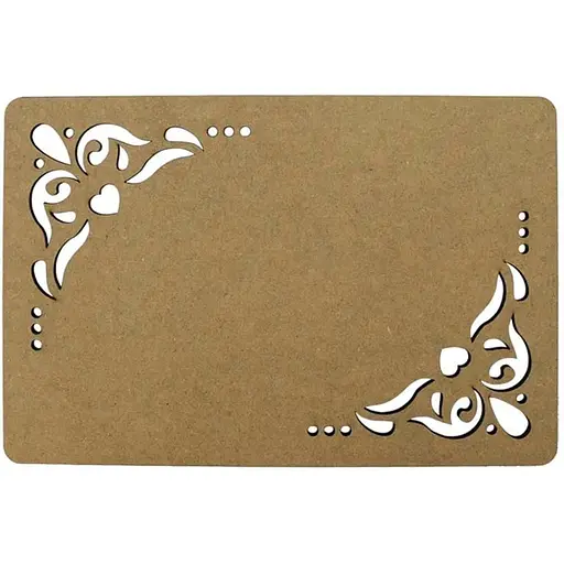 Підставка під тарілки Rosa Talent Love 4 МДФ 30х20 см 2 шт