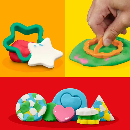 Набор для творчества Hasbro Play-Doh Основы Fundamentals Shapes (E8530_E8534) - фото 2