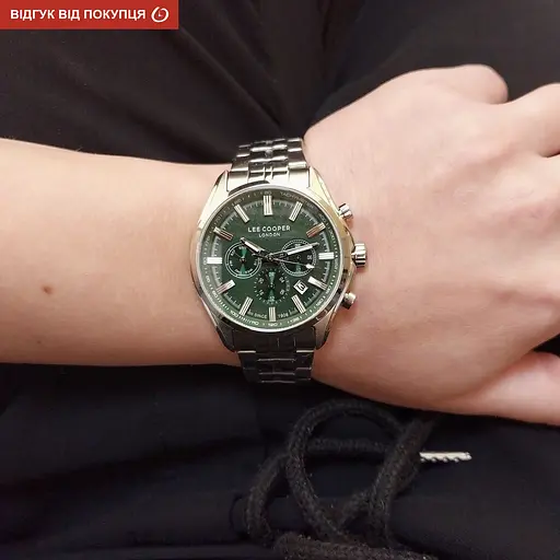Годинник Lee cooper Fenix Green - фото 8