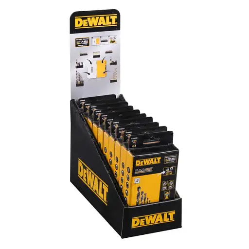Касета зі свердлами по металу DeWalt Black & Gold діаметр 3, 4, 5, 6, 8, 10, 12 мм 8 шт. (DT70829) - фото 2