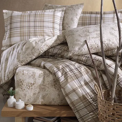 Постільна білизна Ravel V1 Bej Ранфорс Clasy pbe0052055 - фото 2