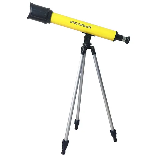 Дитяча іграшка "Телескоп" YG Toys 6609A(Yellow) жовтий, штатив 57 см - фото 1