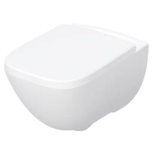 Унитаз подвесной Geberit Modo Rimfree 502.827.00.1 с сидением Soft Close Click2Clean, Белый - фото 1