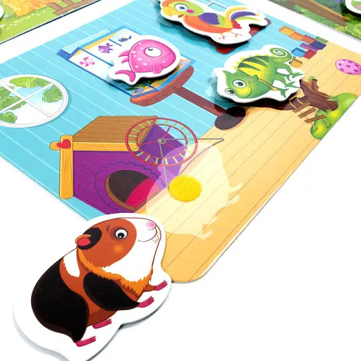 Настольная игра для детей "Кто где живет?" Vladi Toys VT1302-26 - фото 2