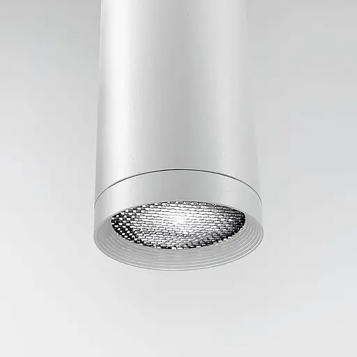 Точковий підвісний світильник у білому корпусі 28х8 см потужністю 30W | Арт. LPR 30W WT | Line F - фото 3