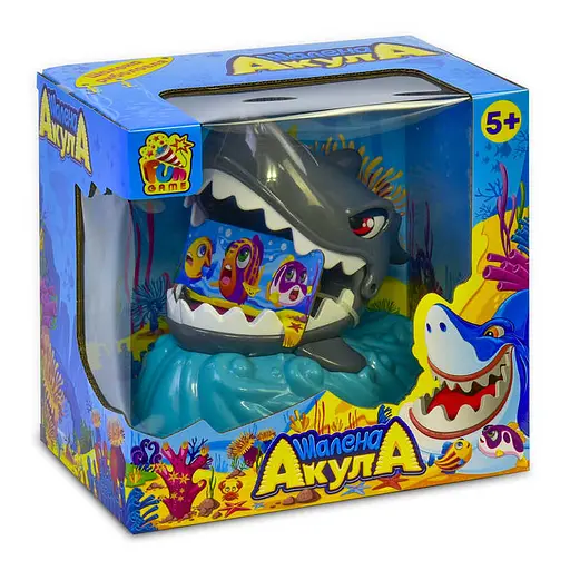 Гра Fun Game Шалена Акула 7386 на батарейках, в коробці (6945717431218) - фото 1
