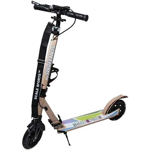 Самокат Scale Sports 80-95х53х12 см Бежевий 000283592