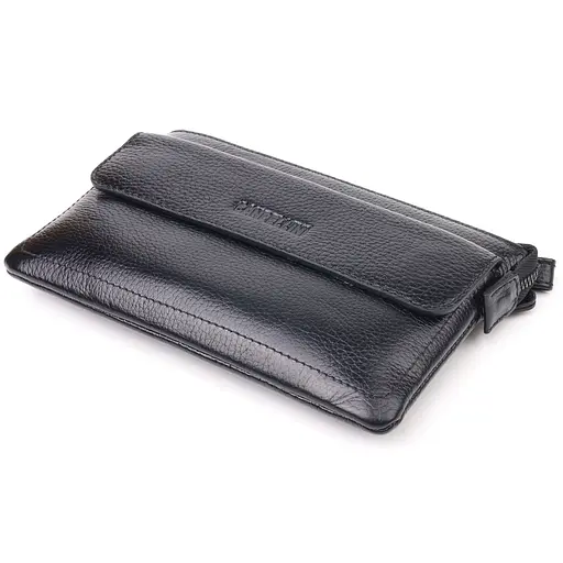 Клатч кожаный мужской Canpellini 21,5х13,5х1 см sum0022425 - фото 3