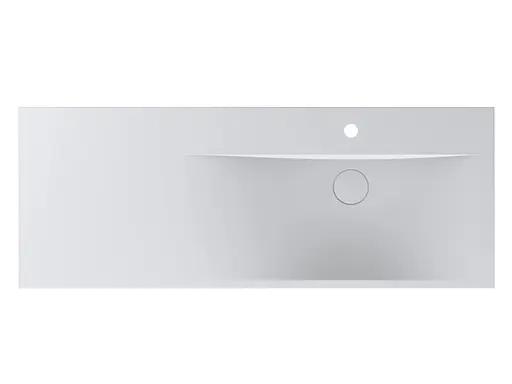 Умывальник Miraggio Viola 1200 mirasoft 0001125, Белый матовый - фото 3