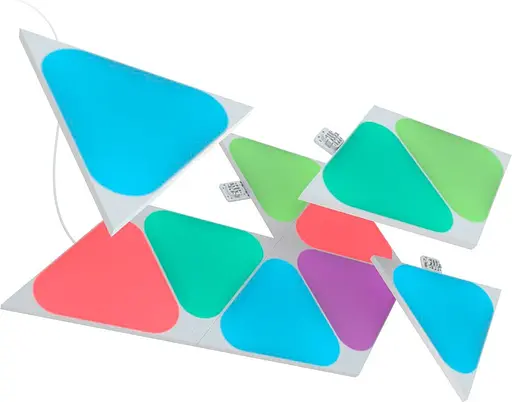 Дополнительные панели Nanoleaf Shapes Mini Triangles Apple Homekit 10шт [80707] - фото 2