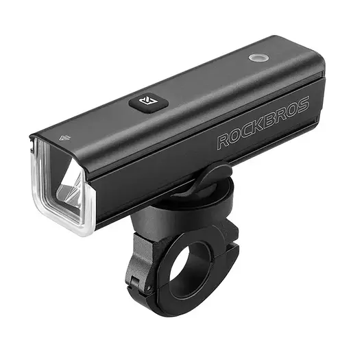 Велосипедна фара RockBros RHL1500 5500 mAh 1500 люменів, чорний