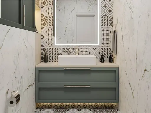 Умивальник Miraggio Chamonix 0000759, Білий - фото 4