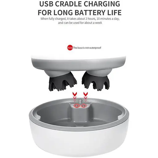 Портативный массажер Mia для головы ST-703 (Белый) - фото 2