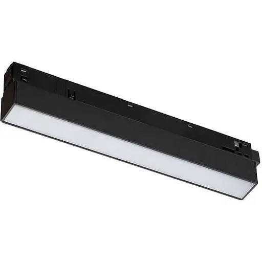 Магнітний трековий світильник Nowodvorski 10143 LVM Line Led 1x9w 3000K 400Lm IP20 Bl - фото 1
