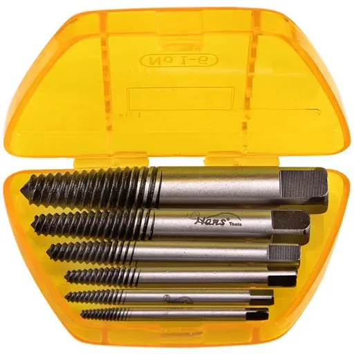 Комплект екстракторів Hans для викручування заламаних шпильок (BEX-S6) - фото 1