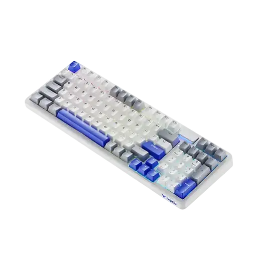 Клавіатура бездротова RAPOO V700DIY-98 Silver Switch Blue - фото 3