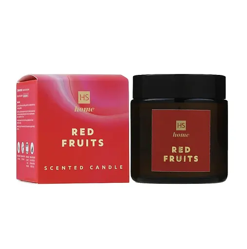 Аромасвічка у склянці з ароматом Червоні фрукти HiSkin 100 мл - фото 2
