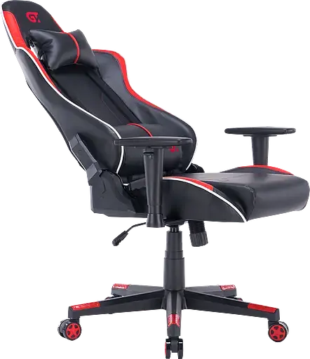 Геймерское кресло GT Racer черное с красным (X-2528 Black/Red) - фото 6
